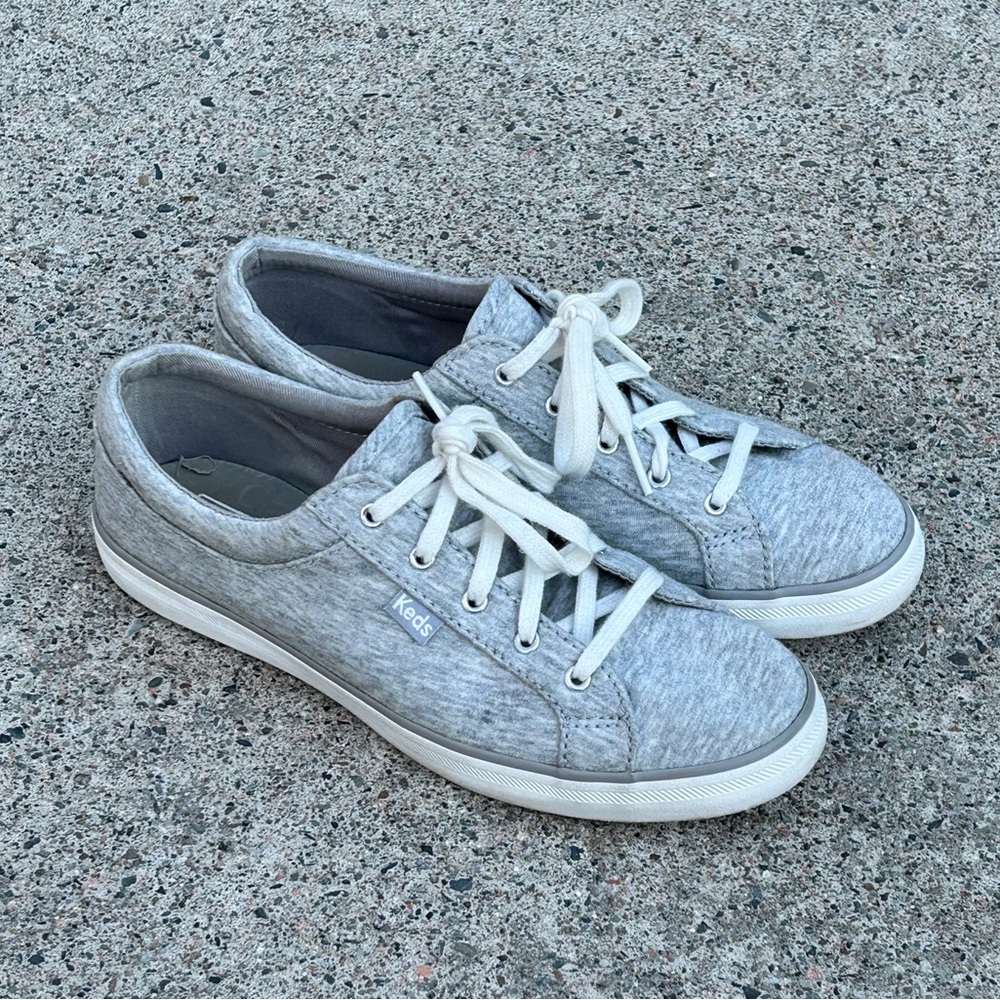 Keds Heathered Grey Women's Sneakers - Sz 6